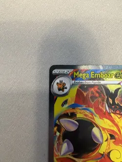 The Pokemon Company Mega Emboar EX Holo ASCEN 273/217 380HP EN - Image 2