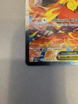 The Pokemon Company Mega Emboar EX Holo ASCEN 273/217 380HP EN - Image 5