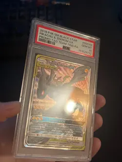 PSA 10 FRESH CERT Pikachu & Zekrom GX Sm Black Star Promo SM168 Tag Team Pokemon - Image 2