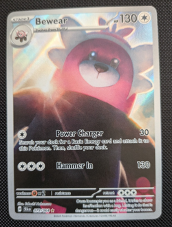 Pokemon Bewear 079/064 Sv: Shrouded Fable Holo Illustration Rare 130 NM - Image 1
