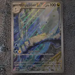 The Pokemon Company Pokemon TCG Dragonair 181/165 IR Full Art Holo English 2023 - Image 1