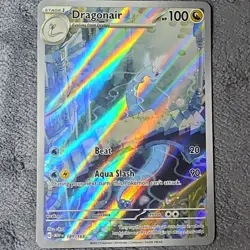 The Pokemon Company Pokemon TCG Dragonair 181/165 IR Full Art Holo English 2023 - Image 2