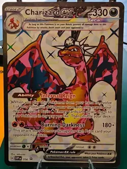 The Pokemon Company Charizard ex SVP 056 Promo Holo English 330 HP Stage 2 - Image 1