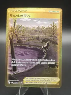 Gapejaw Bog 213/195 Swsh12: Sword & Shield Silver Tempest Holo Pokemon TCG - NM - Image 1