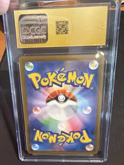 CGC PRISTINE 10 Moltres 014/080 Japanese Inferno X Holo Pokemon Slab - Image 2