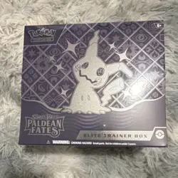 Pokemon TCG Scarlet & Violet Paldean Fates Elite Trainer Box FACTORY SEALED - Image 1