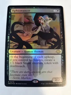 MTG - FOIL Ophiomancer - Modern Horizons 3 - Image 1