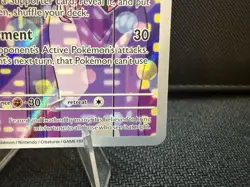 Pokemon TCG Team Rocket's Murkrow #200/182 Illustration Rare Destined Rivals NM - Image 3