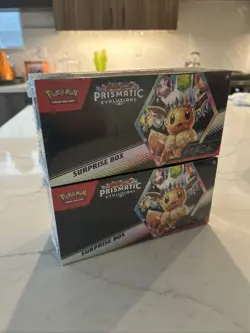 (1) NEW Pokemon TCG Scarlet & Violet Prismatic Evolutions Surprise Box SEALED - Image 1