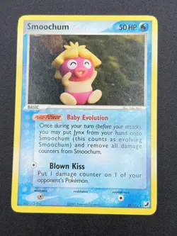 SMOOCHUM NM/M 31/115 RARE UNSEEN FORCES POKEMON - Image 1