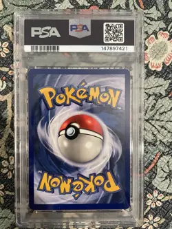 1999 Pokemon Base Set 1st Edition #62 Sandshrew PSA 7 NM - Image 2