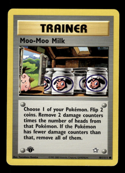 Pokemon TCG Neo Genesis Moo-Moo Milk 101/111 - Image 1