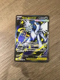 Mega Absol ex 161/132 Ultra Rare Mega Evolution Pokemon TCG NM - Image 1