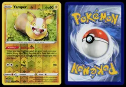 YAMPER 052/163 COMMON BATTLE STYLES POKEMON REVERSE HOLO NM - Image 3