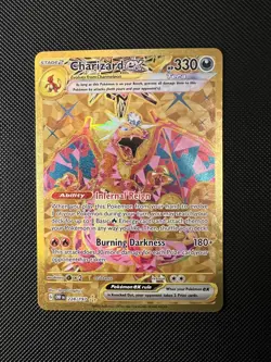 Charizard ex 228/197 Obsidian Flames Hyper Rare Full Art Holo - Image 1
