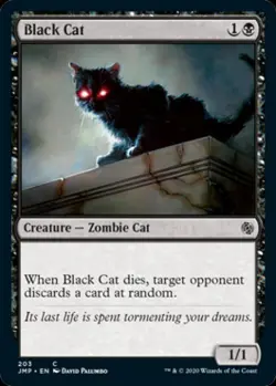 Black Cat - Near Mint MTG Jumpstart - Image 1