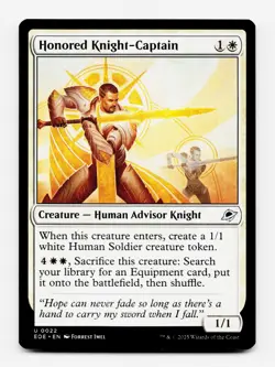 Honored Knight-Captain [Edge of Eternities] MTG Magic NM/M ⚪ - Image 3