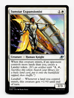 Sunstar Expansionist [Edge of Eternities] MTG Magic NM/M ⚪ - Image 1