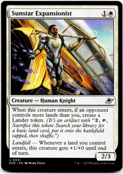Sunstar Expansionist [Edge of Eternities] MTG Magic NM/M ⚪ - Image 3
