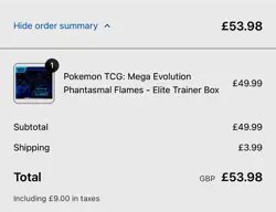 Mega Evolution Phantasmal Flames Pokemon Elite Trainer Box Presale! ✅ FAST 🚚💨 - Image 3