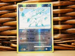 Pokemon GLACEON 20/100 REVERSE HOLO RARE | HP Heavy Play | Majestic Dawn | 2008 - Image 1