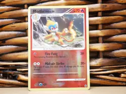 Pokemon MONFERNO 41/100 REVERSE HOLO | HP Heavy Play | Majestic Dawn | 2008 - Image 1