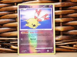 Pokemon CHINGLING 58/100 REVERSE HOLO | MP Moderate Play | Majestic Dawn | 2008 - Image 1