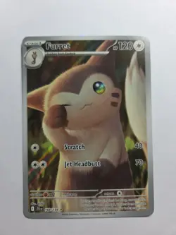 Furret 168/159 Sv09: Journey Together Holo Near Mint Nm Pokemon Tcg - Image 1