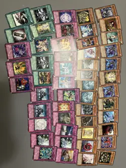 Yugioh Cards Lot Some Holo Many Basic, Two Jumbo Cards - Image 2
