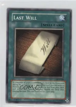 Last Will Unlimited YuGiOh Starter Deck Yugi #SDY-039 2002 READ - Image 1