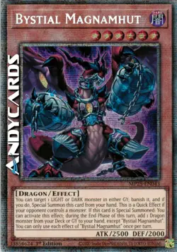 BYSTIAL MAGNAMHUT • Rara Starlight • MP25 EN043 • 1Ed • Yugioh! • ANDYCARDS - Image 1