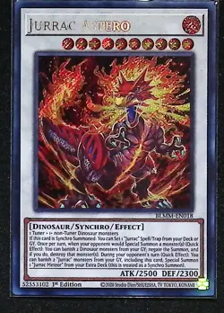 Jurrac Astero - BLMM-EN018 - Secret Rare - 1st Edition - Yugioh - Image 1