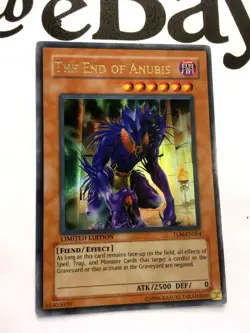 YUGIOH - TLM-ENSE4 - THE END OF ANUBIS - LIMITED EDITION ULTRA RARE - NEAR MINT - Image 2