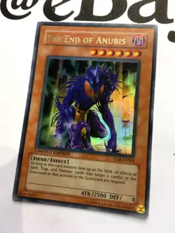YUGIOH - TLM-ENSE4 - THE END OF ANUBIS - LIMITED EDITION ULTRA RARE - NEAR MINT - Image 3