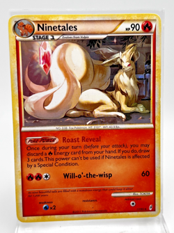 Ninetales 17/95 Non Holo Pokemon Card 2011 Call of Legends LP/MP - Image 1