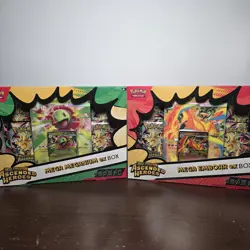 Pokemon TCG Ascended Heroes Mega ex Box Lot Meganium & Emboar 2 Box Bundle - Image 1
