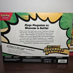 Pokemon TCG Ascended Heroes Mega ex Box Lot Meganium & Emboar 2 Box Bundle - Image 3