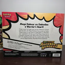 Pokemon TCG Ascended Heroes Mega ex Box Lot Meganium & Emboar 2 Box Bundle - Image 5