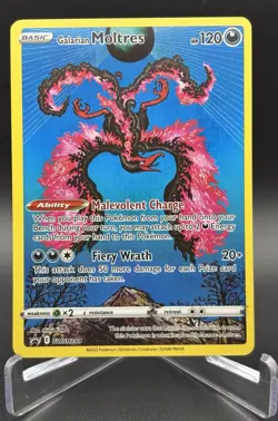 Pokemon TCG Crown Zenith Galarian Moltres, Articuno, Zapdos Black Star Promos NM - Image 2