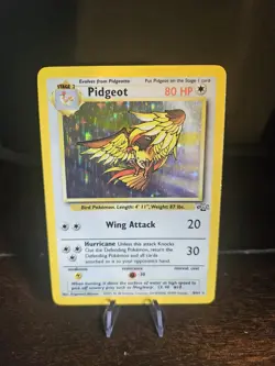 The Pokemon Company Pidgeot 08/64 Jungle Holo Rare Unlimited English 1999 - Image 1