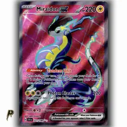 Pokemon Scarlet & Violet Miraidon ex 227/198 Ultra Rare Holo NM - Image 1