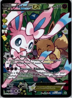 Sylveon EX RC32/RC32 Ultra Rare Generations Pokemon Holo Near Mint - Image 1