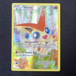 Victini XY117 NM Rare Full Art TCG Pokemon 2016 Pokemon Black Star XY Promo - Image 1