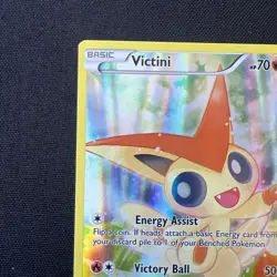 Victini XY117 NM Rare Full Art TCG Pokemon 2016 Pokemon Black Star XY Promo - Image 2
