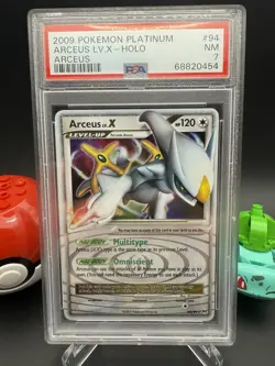 2009 POKEMON PLATINUM ARCEUS #94 ARCEUS LV.X-HOLO PSA 7 - Image 1