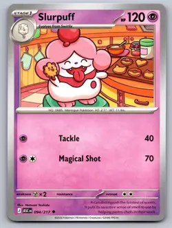 Slurpuff 094/217 Uncommon Ascended Heroes Pokemon Near Mint - Image 1