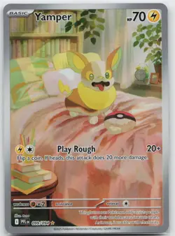 Yamper Illustration Rare ME02: Phantasmal Flames 099/094 Pokemon TCG - Image 1