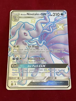 Pokemon TCG Hidden Fates Alolan Ninetales GX Sv53/Sv94 Pack Fresh - Image 1