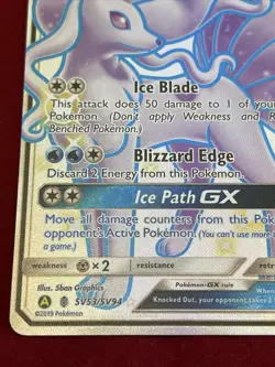 Pokemon TCG Hidden Fates Alolan Ninetales GX Sv53/Sv94 Pack Fresh - Image 3
