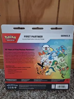 Pokemon TCG: First Partner Illustration Collection Series 2 Box Brand New Sealed - Image 3